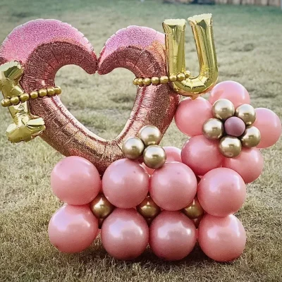 Valentine's Balloon Bouquet
