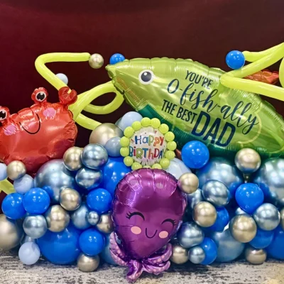 Balloon Bouquet for a special Dad's Birthday!