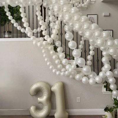 A dreamy pearl staircase